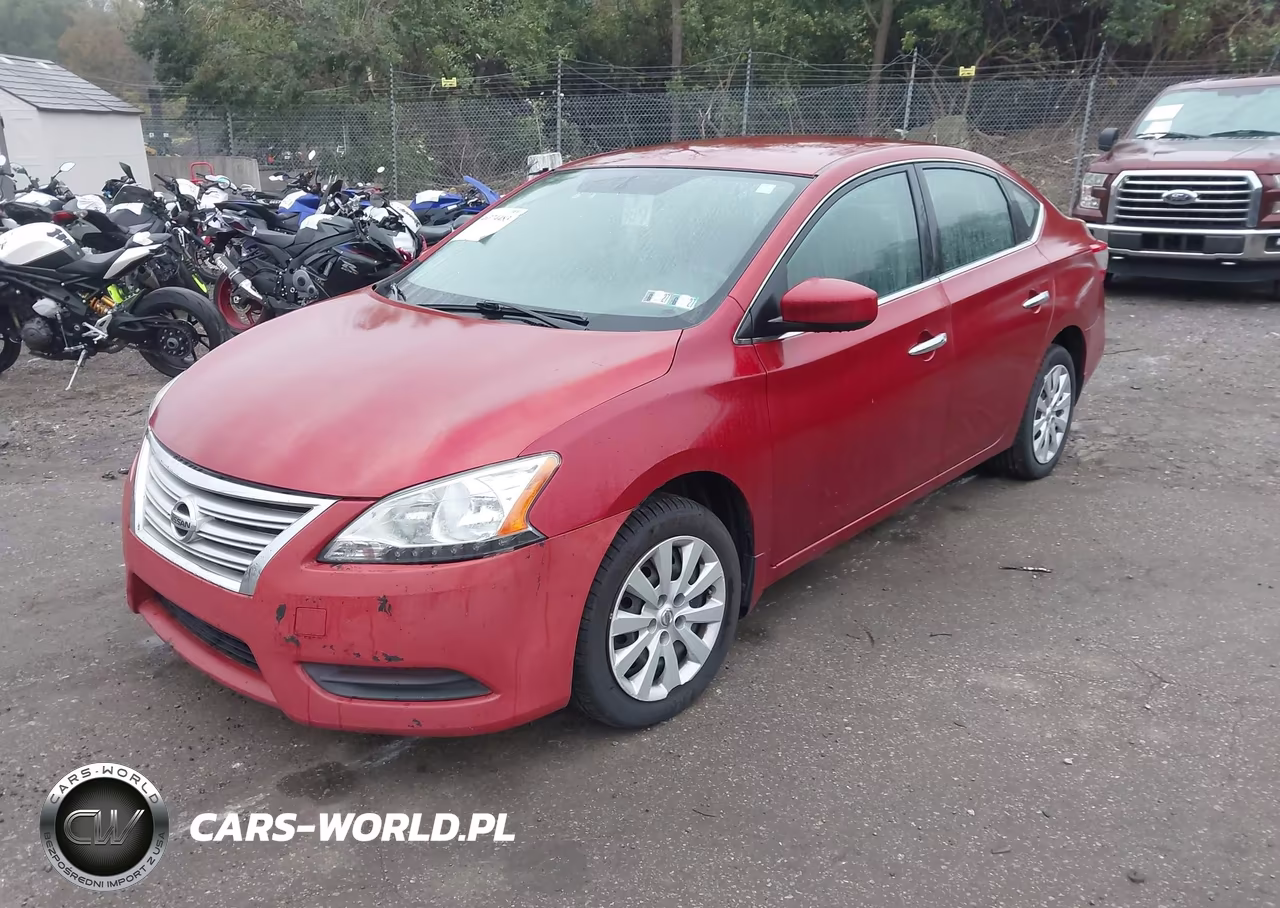 2014 Nissan Sentra Sv VIN:3N1AB7AP5EY310969 - 2
