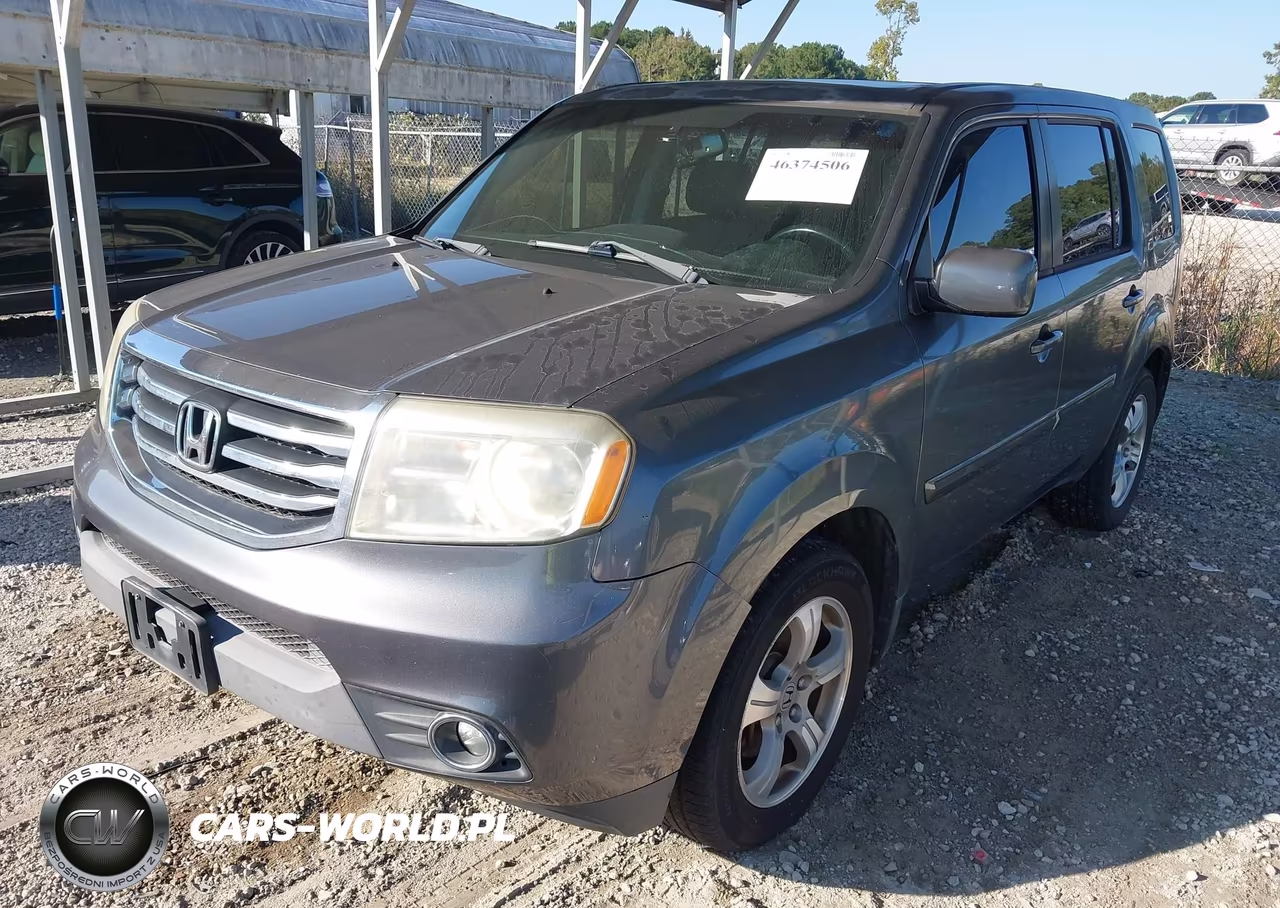 2013 Honda Pilot Ex-L VIN:5FNYF4H73DB052644 - 2