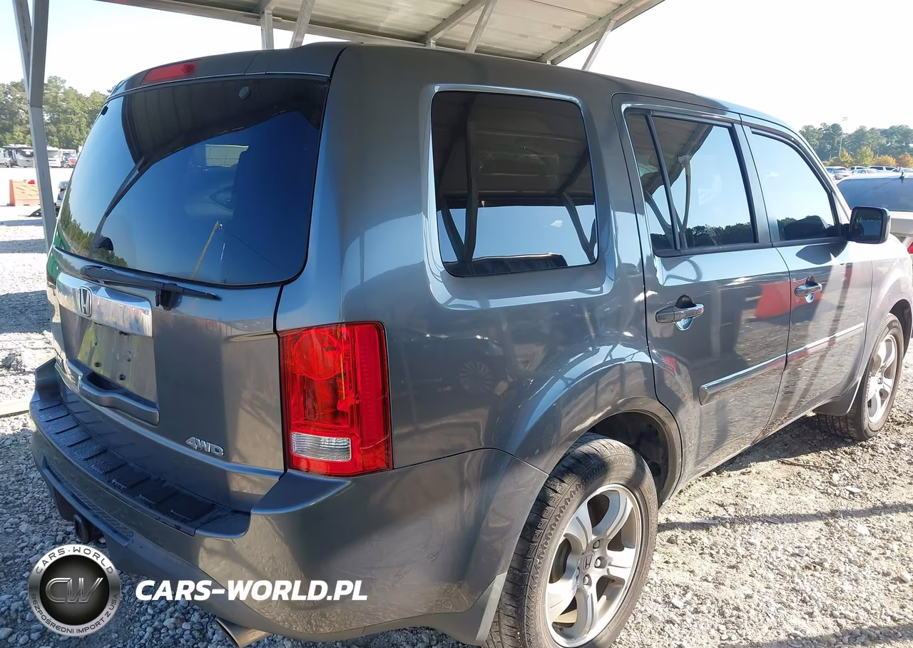 2013 Honda Pilot Ex-L VIN:5FNYF4H73DB052644 - 4