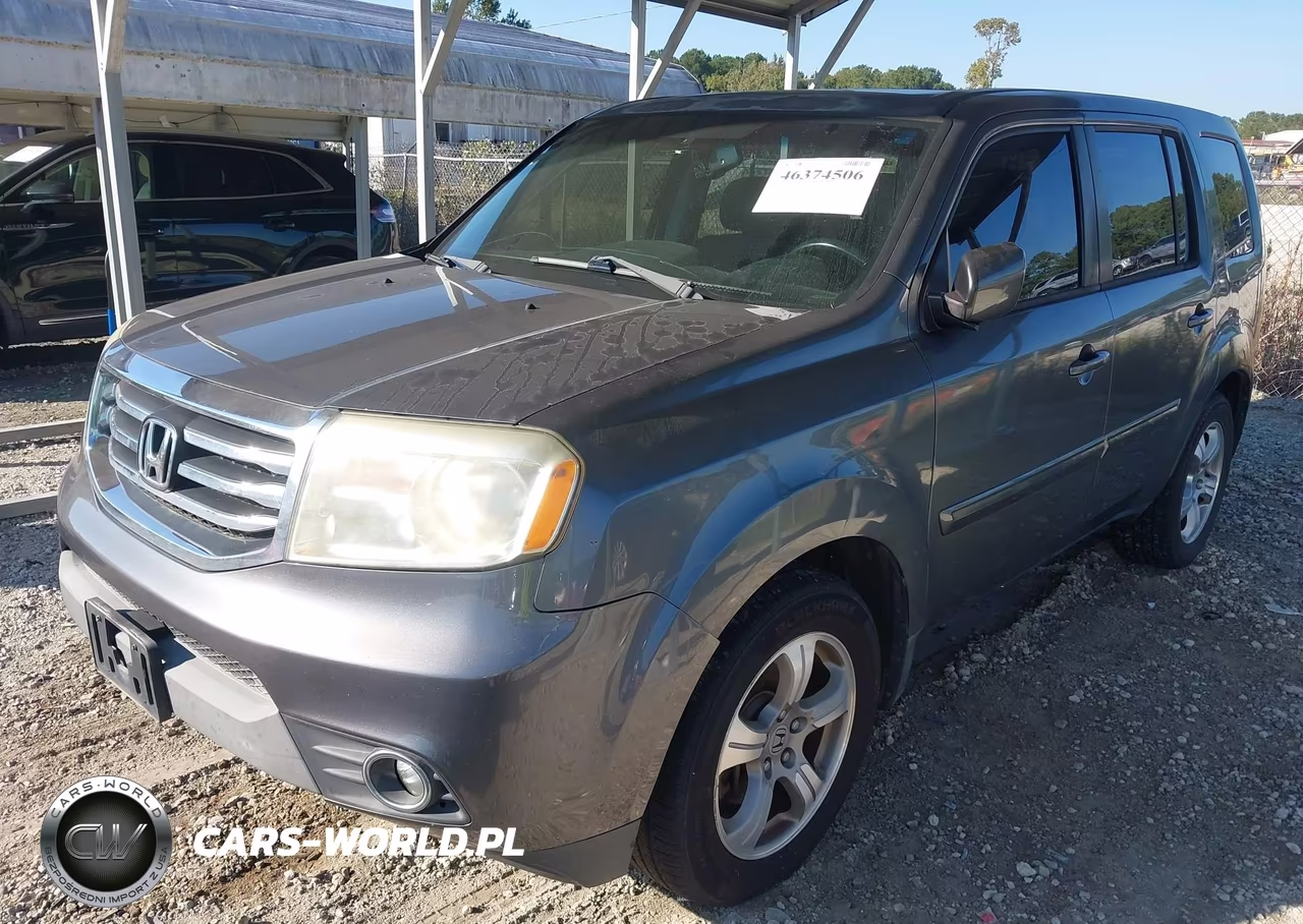 2013 Honda Pilot Ex-L VIN:5FNYF4H73DB052644 - 6