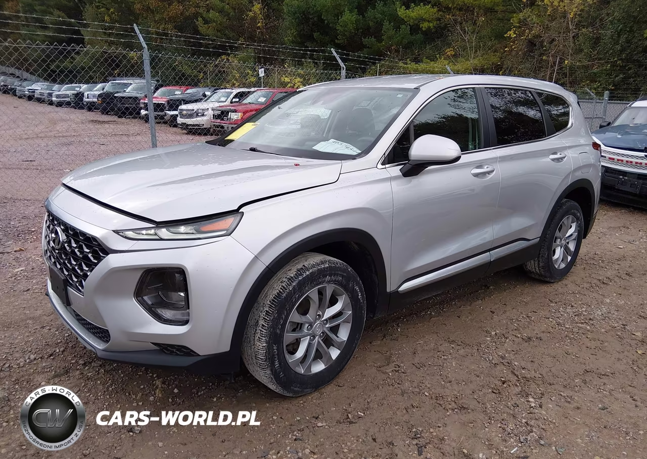 2019 Hyundai Santa Fe Se VIN:5NMS2CAD0KH061566 - 2