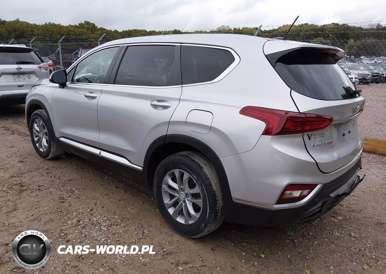2019 Hyundai Santa Fe Se VIN:5NMS2CAD0KH061566 - 3