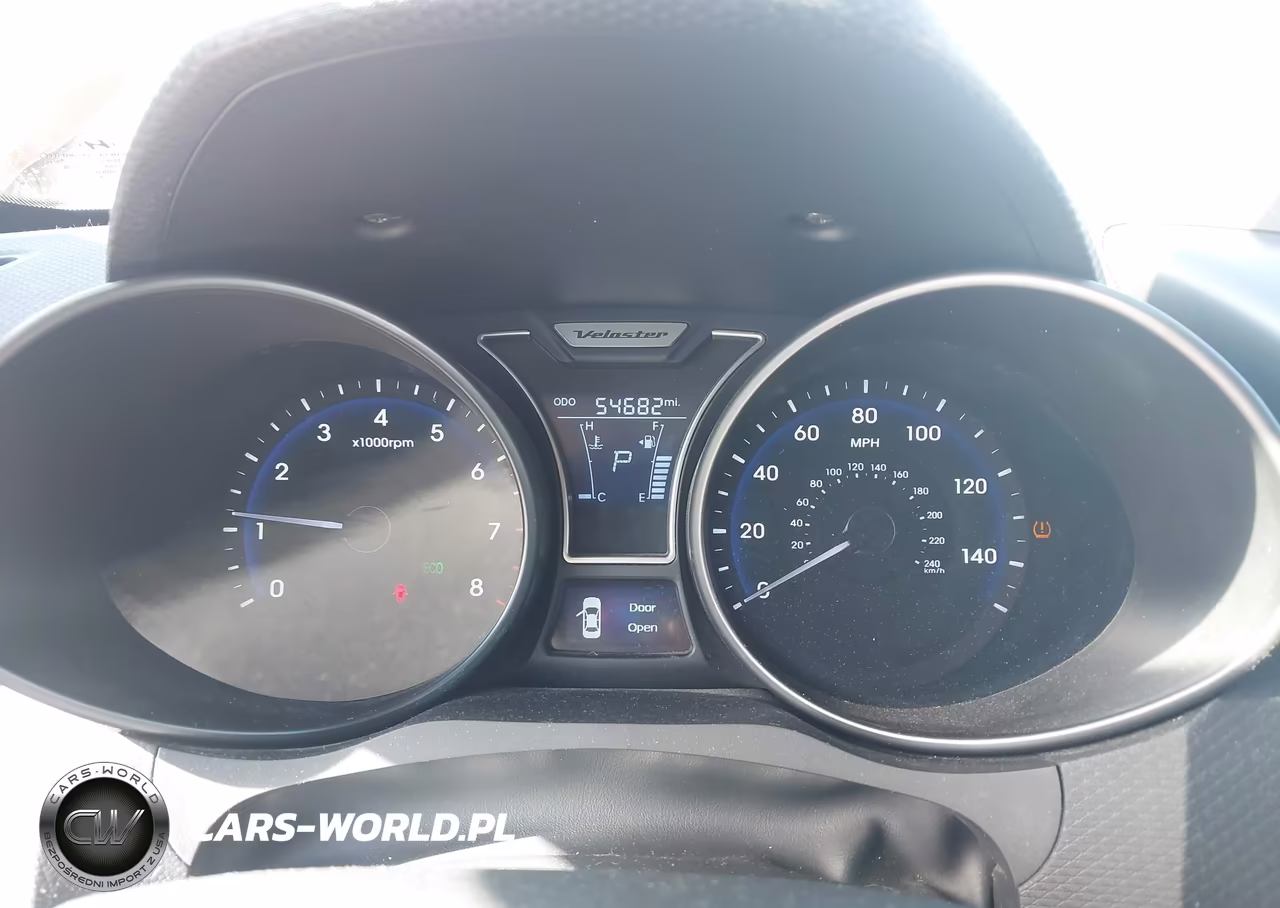 2013 Hyundai Veloster Turbo W-Black VIN:KMHTC6AE2DU117624 - 7