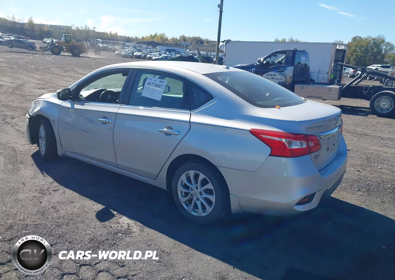 2018 Nissan Sentra Sv VIN:3N1AB7AP8JY218510 - 3