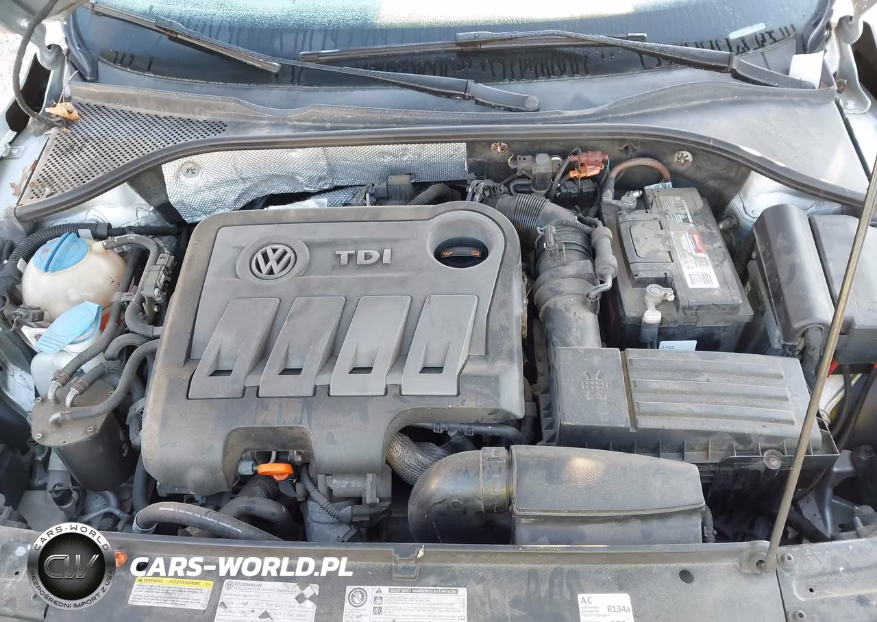 2013 Volkswagen Passat 2.0L Tdi Se VIN:1VWBN7A31DC029214 - 10