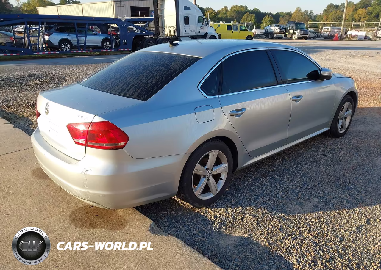 2013 Volkswagen Passat 2.0L Tdi Se VIN:1VWBN7A31DC029214 - 4