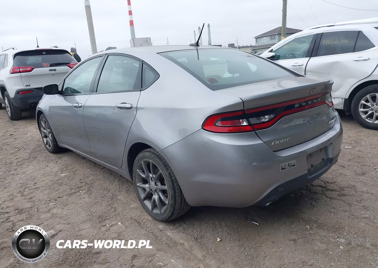 2014 Dodge Dart Sxt VIN:1C3CDFBB5ED862086 - 3