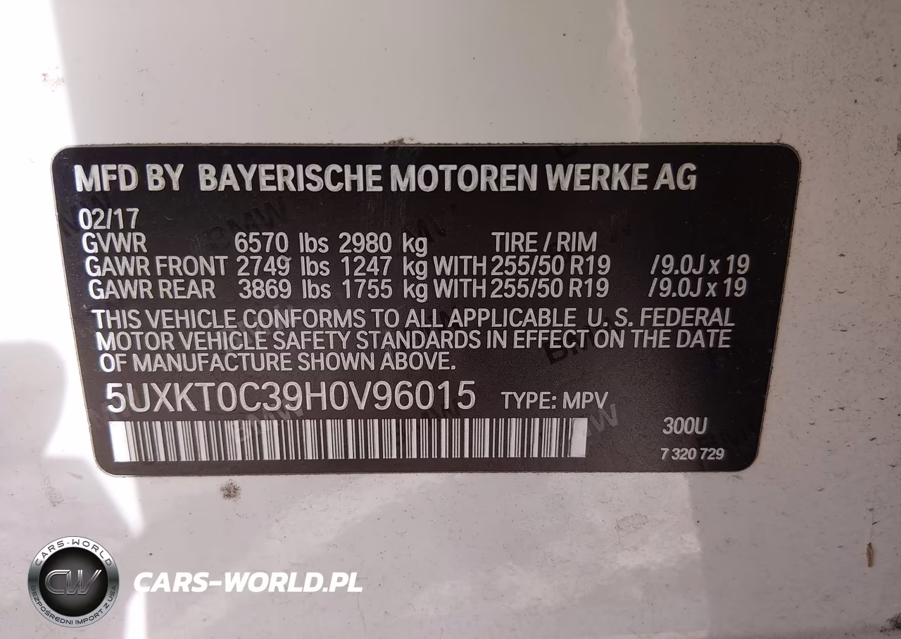 2017 BMW X5 Edrive xDrive40E Iperformance VIN:5UXKT0C39H0V96015 - 9