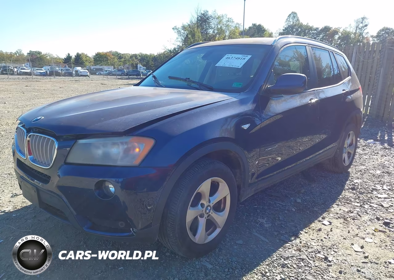 2011 BMW X3 xDrive28I VIN:5UXWX5C52BL706378 - 2