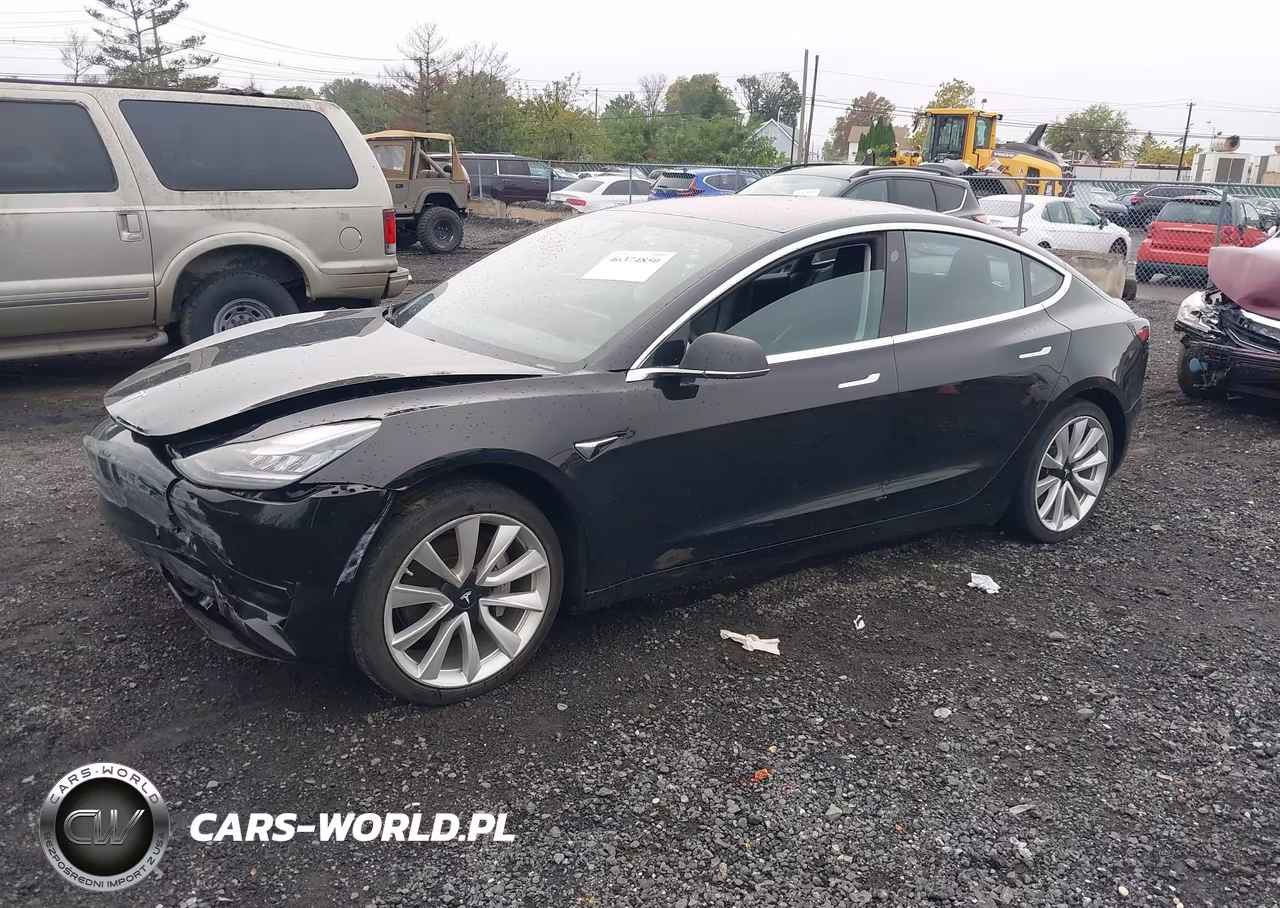 2018 Tesla Model 3 Long Range-Mid Range VIN:5YJ3E1EA9JF171256 - 2