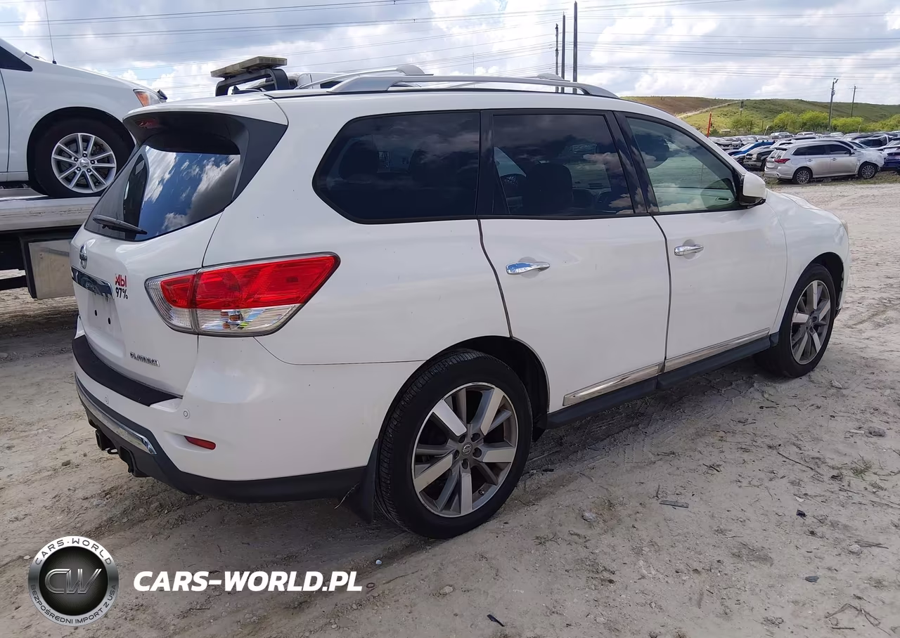 2014 Nissan Pathfinder Platinum VIN:5N1AR2MN9EC728428 - 4