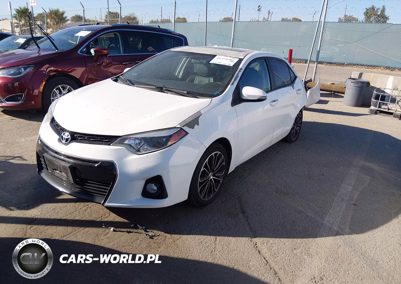 2016 Toyota Corolla S Premium VIN:5YFBURHE8GP460332 - 2