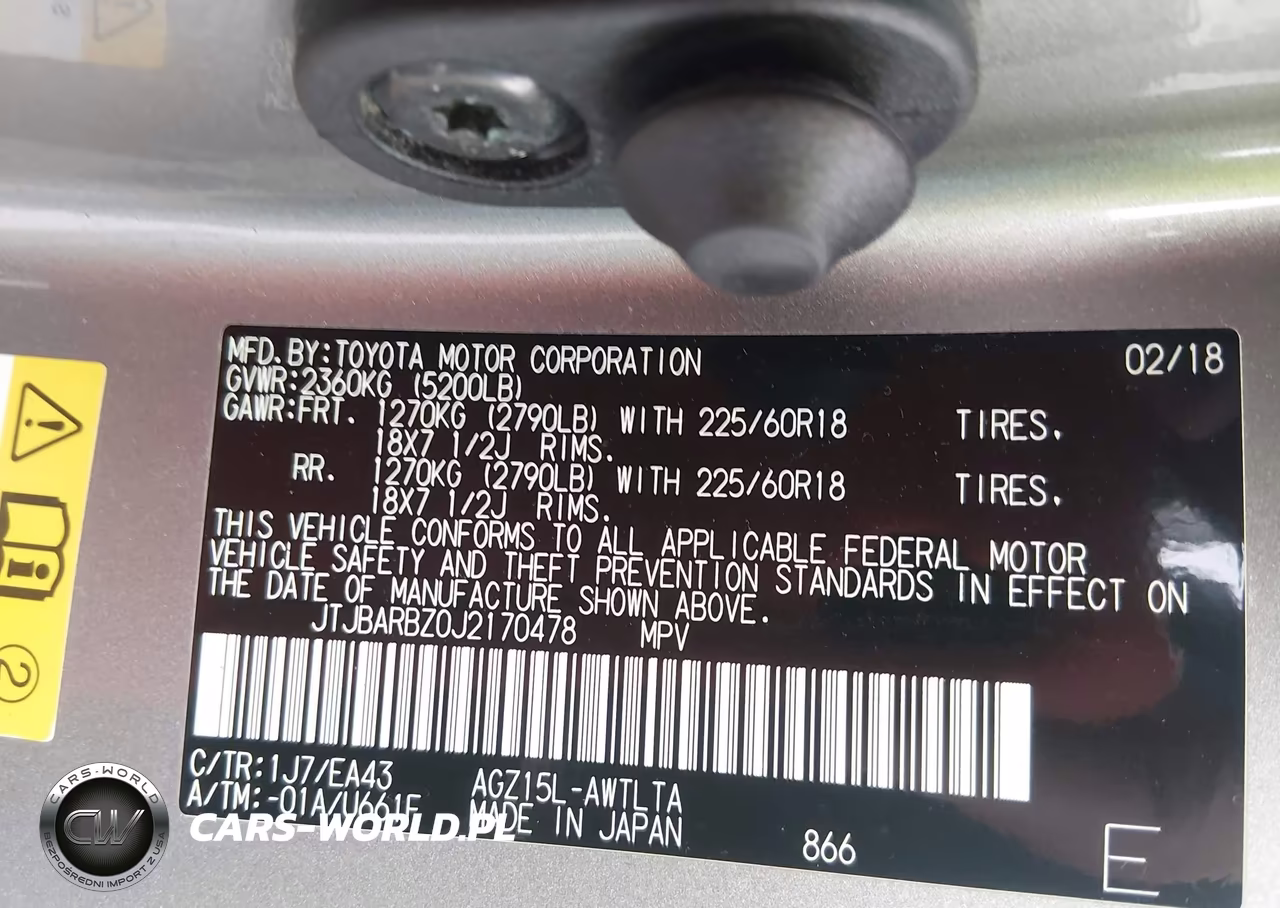 2018 Lexus Nx 300 VIN:JTJBARBZ0J2170478 - 9