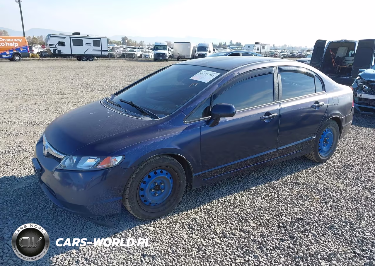 2008 Honda Civic Lx VIN:2HGFA16578H510774 - 2