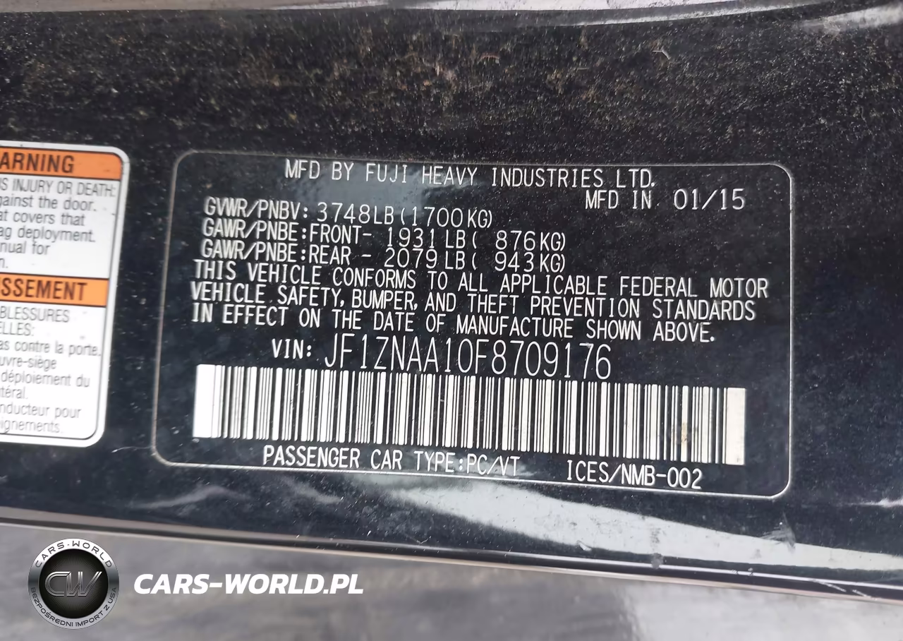 2015 Scion Fr-S VIN:JF1ZNAA10F8709176 - 9