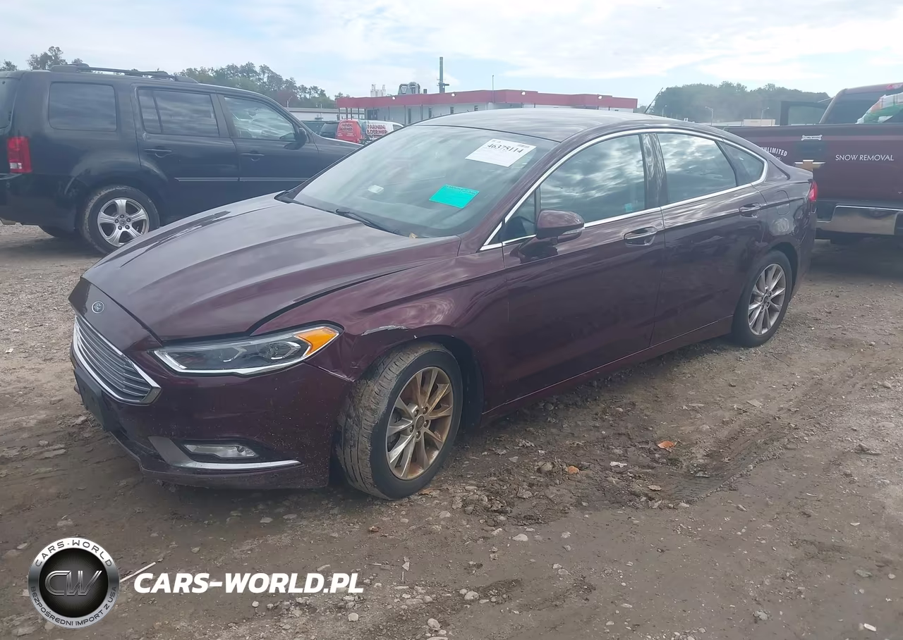 2017 Ford Fusion Se VIN:3FA6P0HD1HR405105 - 2