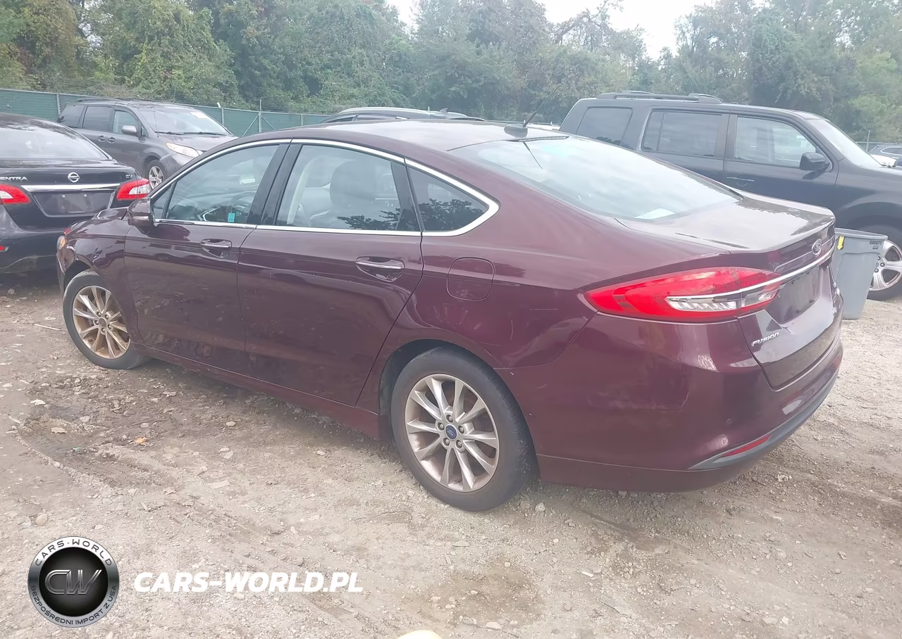 2017 Ford Fusion Se VIN:3FA6P0HD1HR405105 - 3
