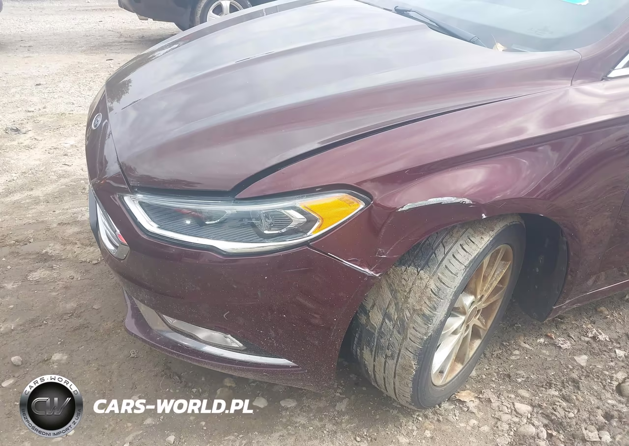 2017 Ford Fusion Se VIN:3FA6P0HD1HR405105 - 6
