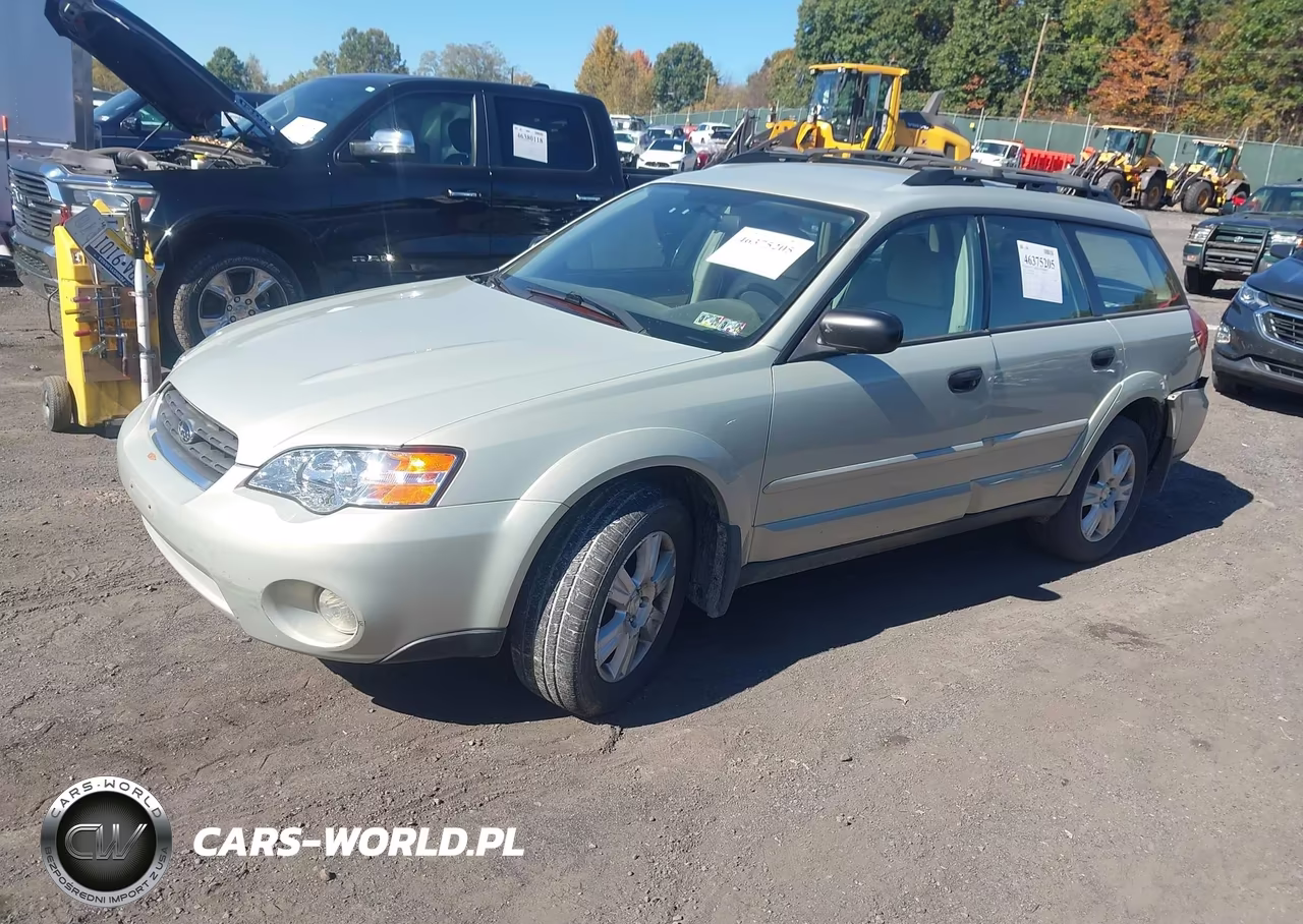 2006 Subaru Outback 2.5I VIN:4S4BP61C867329850 - 2
