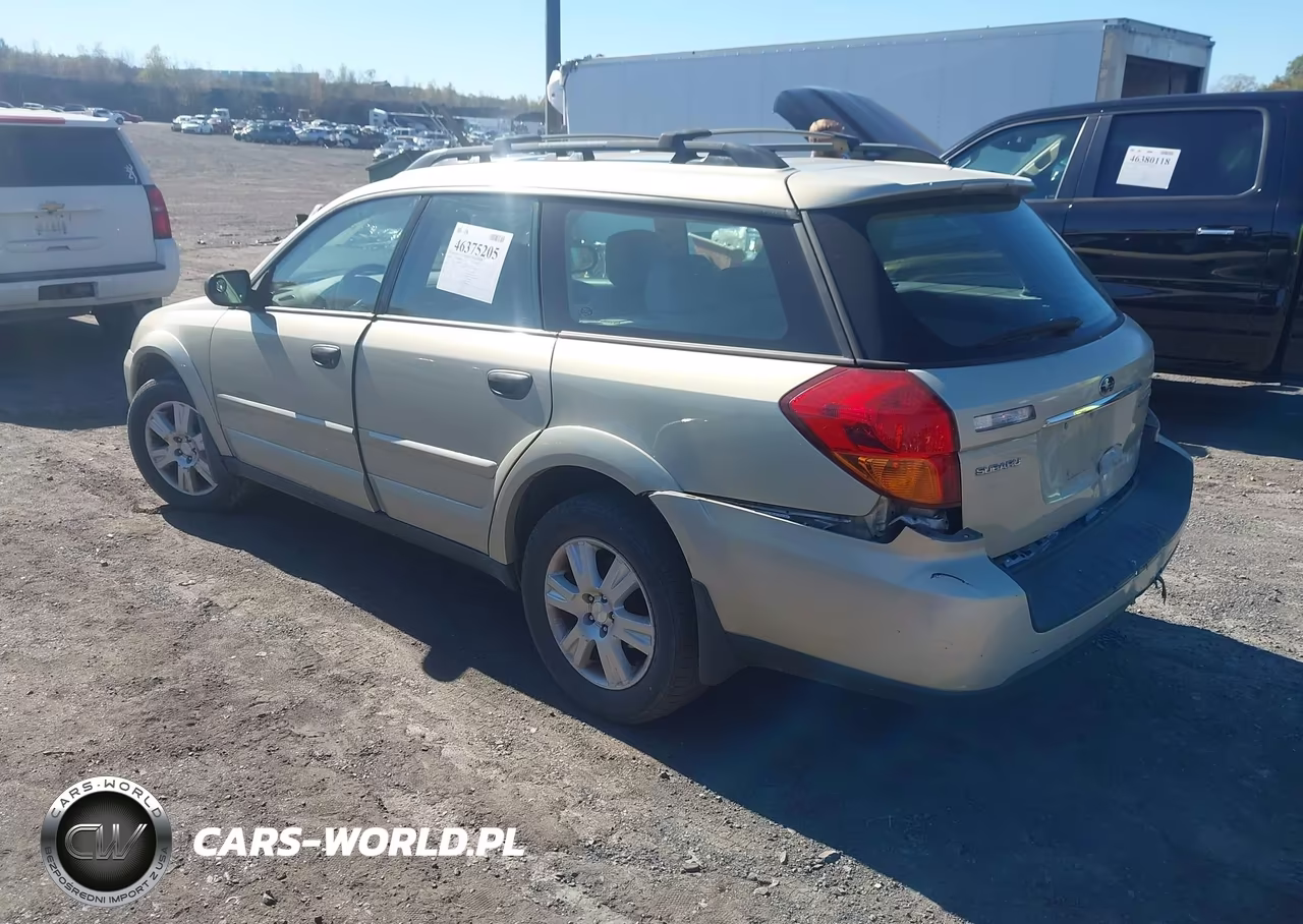 2006 Subaru Outback 2.5I VIN:4S4BP61C867329850 - 3