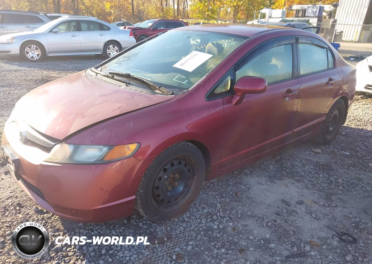 2007 Honda Civic Lx VIN:1HGFA16527L048299 - 2