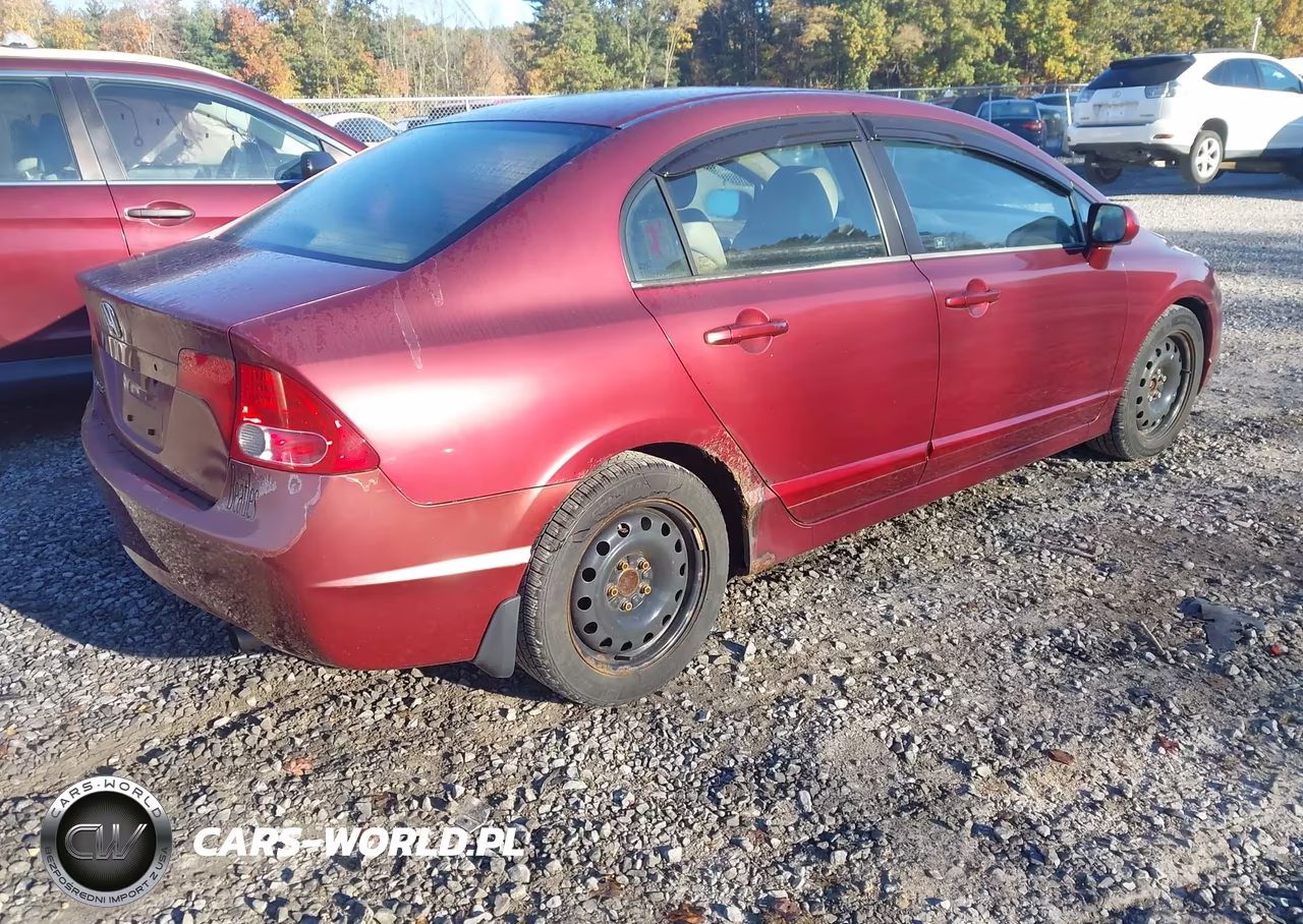2007 Honda Civic Lx VIN:1HGFA16527L048299 - 4