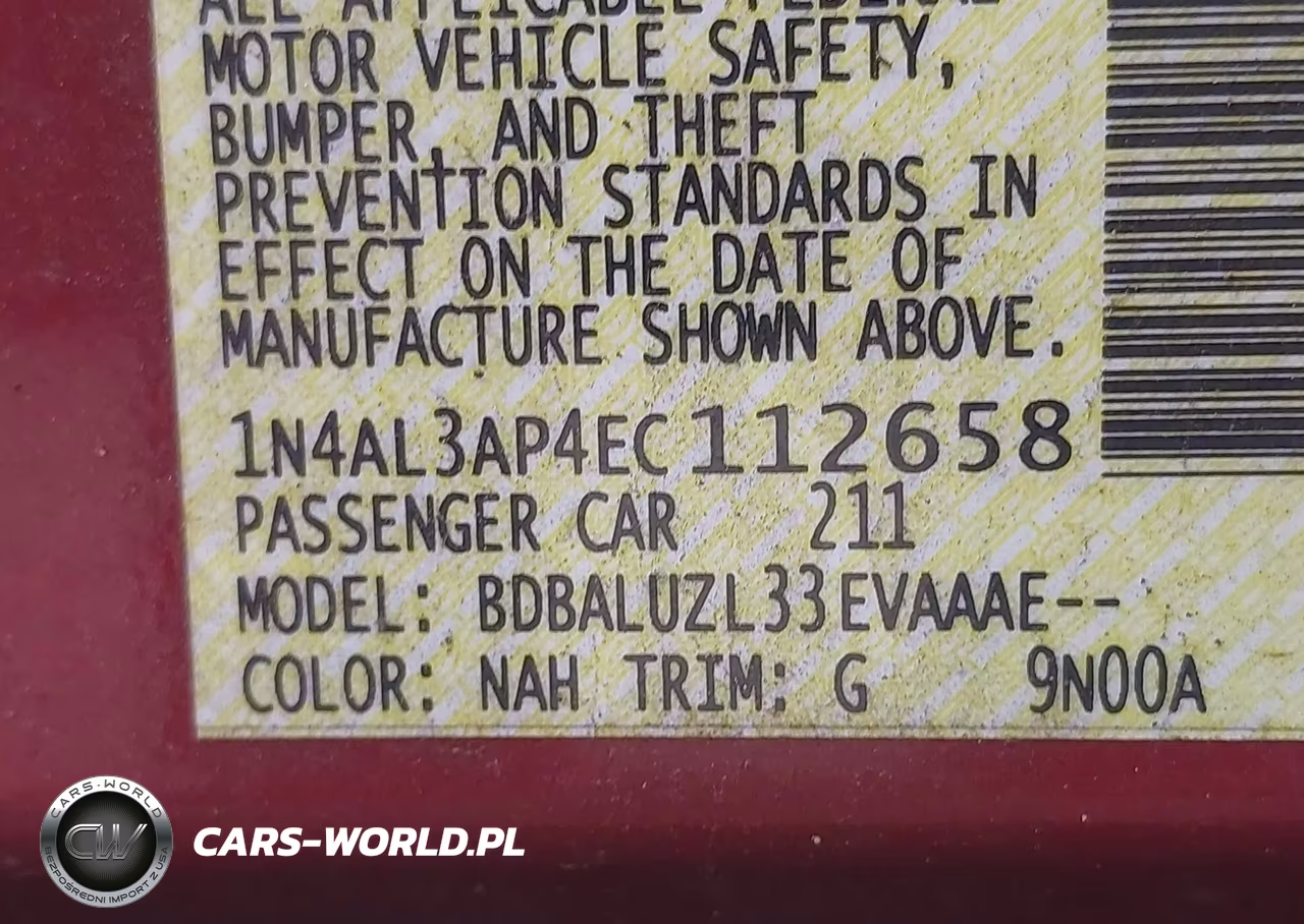 2014 Nissan Altima 2.5 Sv VIN:1N4AL3AP4EC112658 - 9