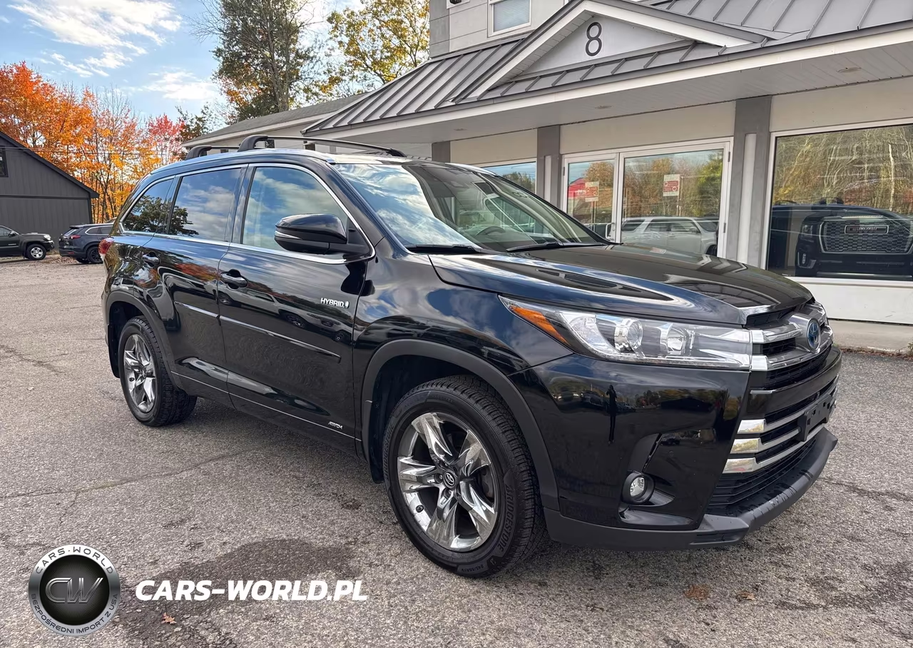 2019 Toyota Highlander Hybrid Limited Platinum