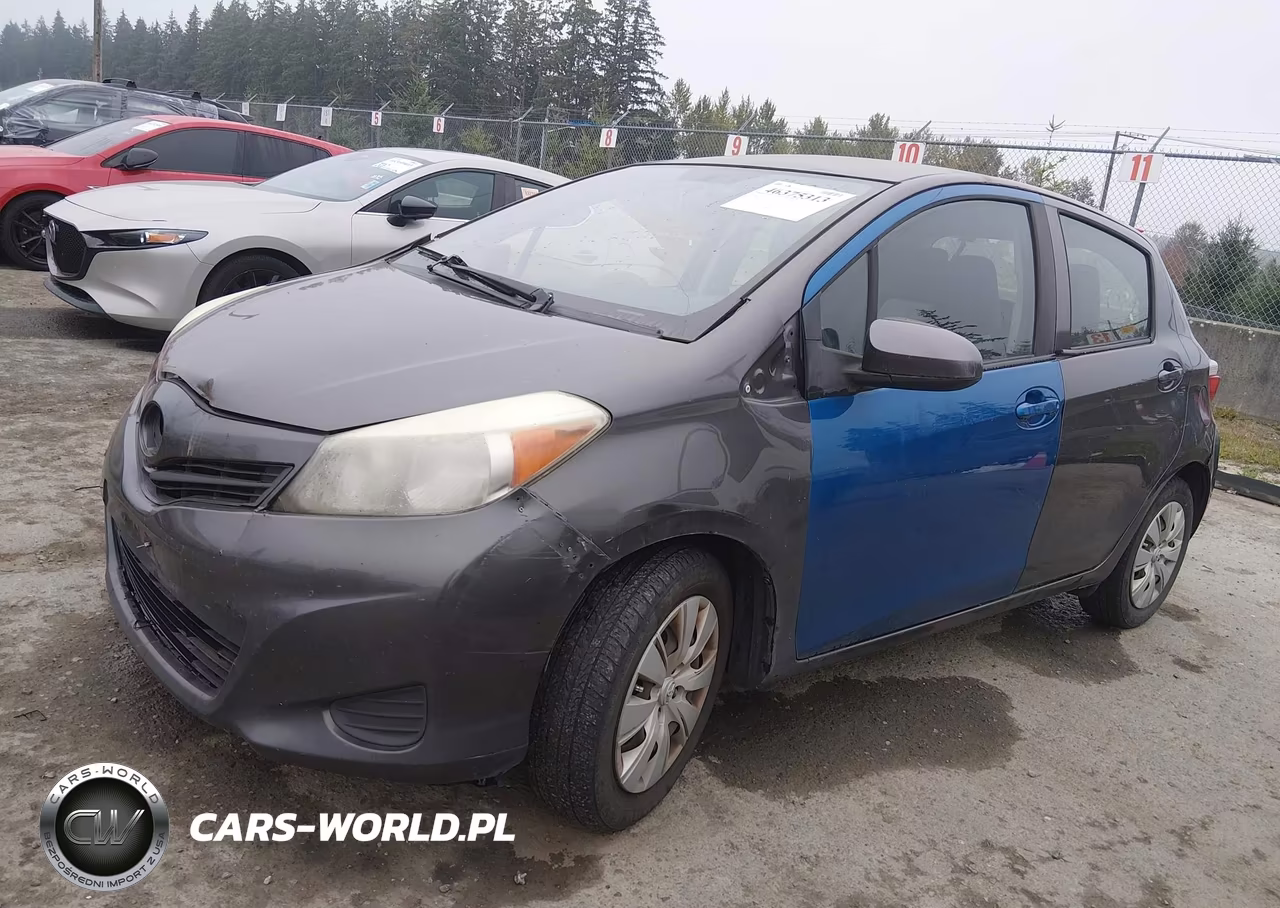 2012 Toyota Yaris Le VIN:JTDKTUD33CD507872 - 2
