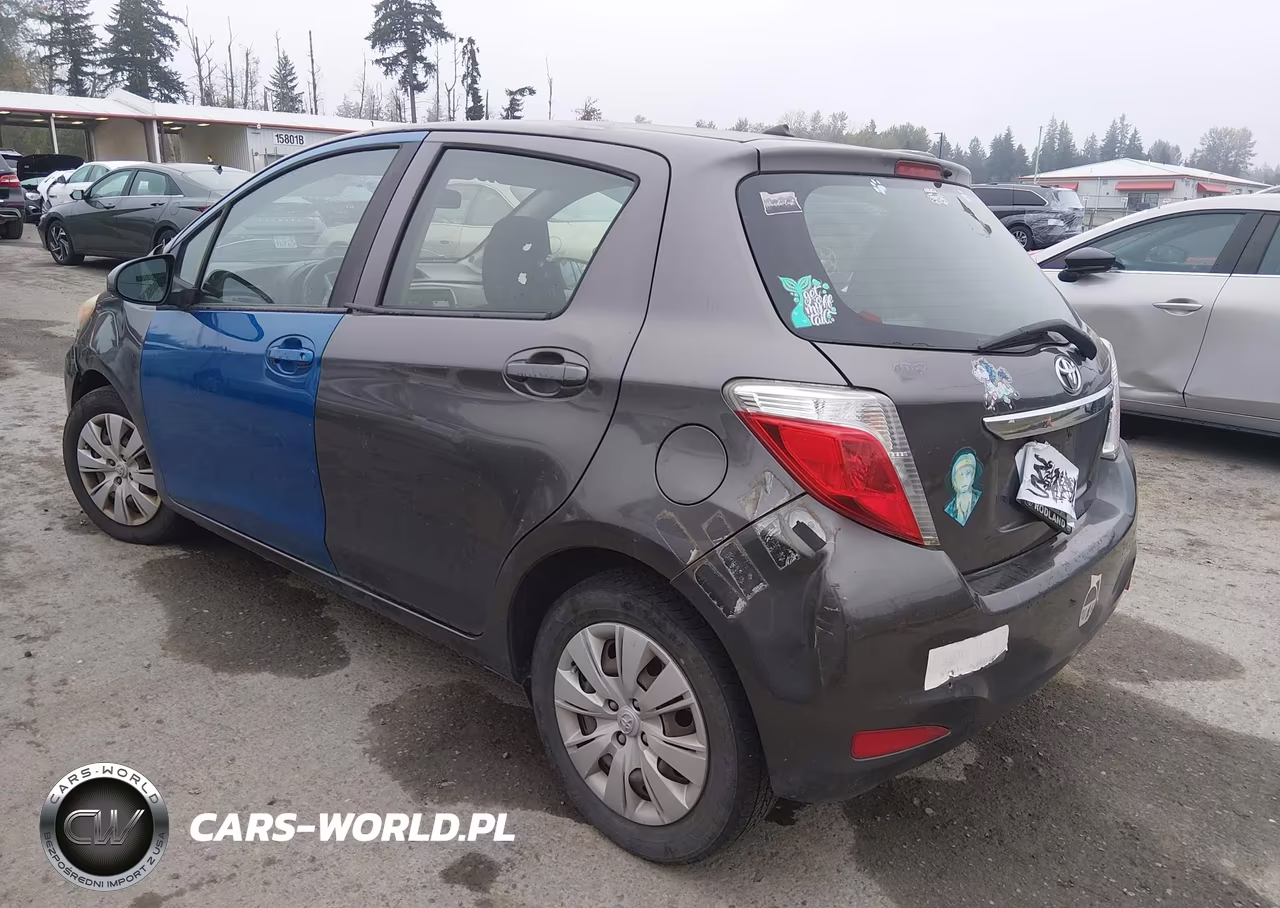 2012 Toyota Yaris Le VIN:JTDKTUD33CD507872 - 3
