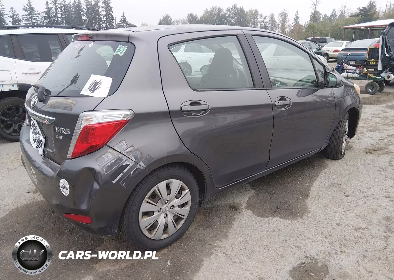 2012 Toyota Yaris Le VIN:JTDKTUD33CD507872 - 4