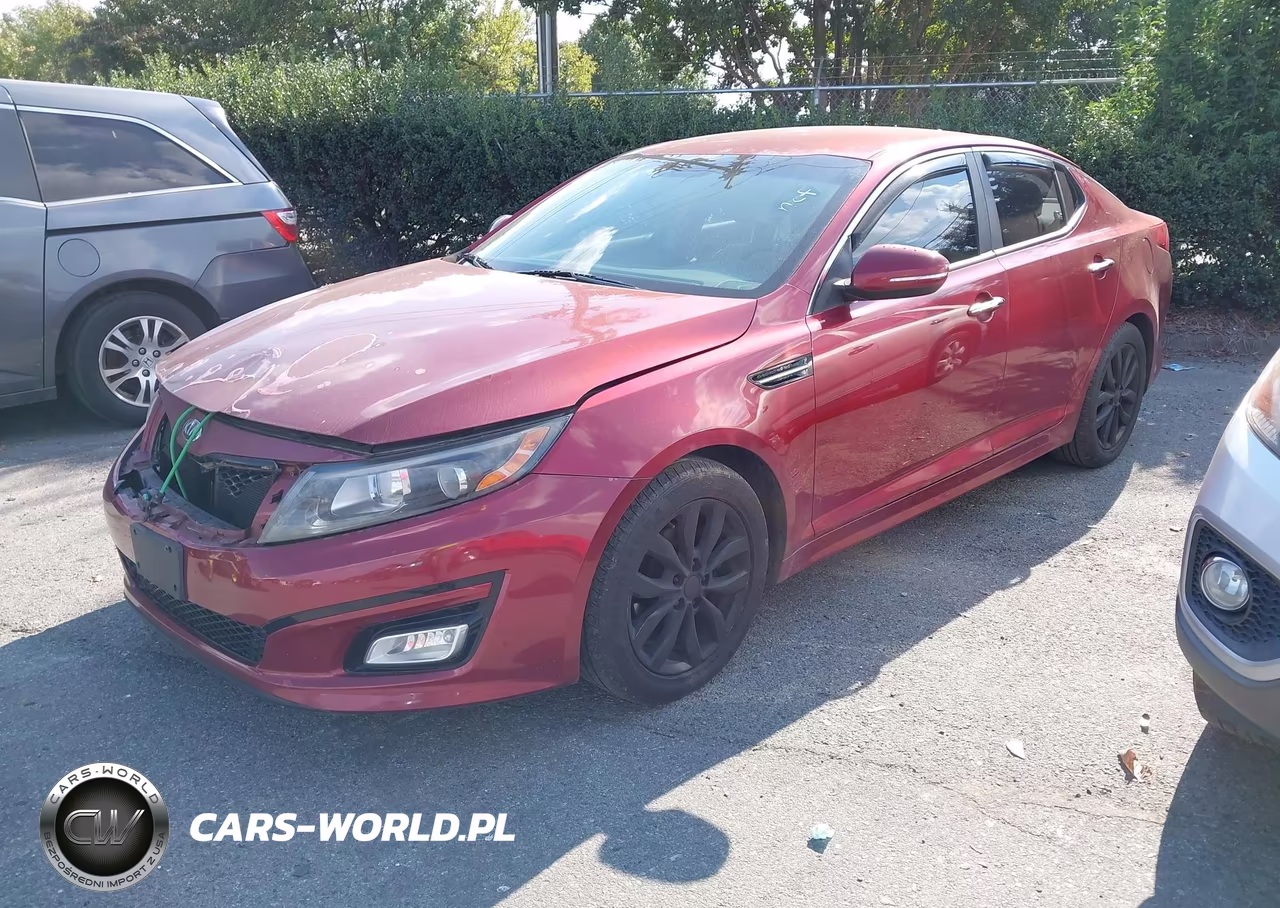 2014 Kia Optima Lx VIN:5XXGM4A72EG346689 - 2