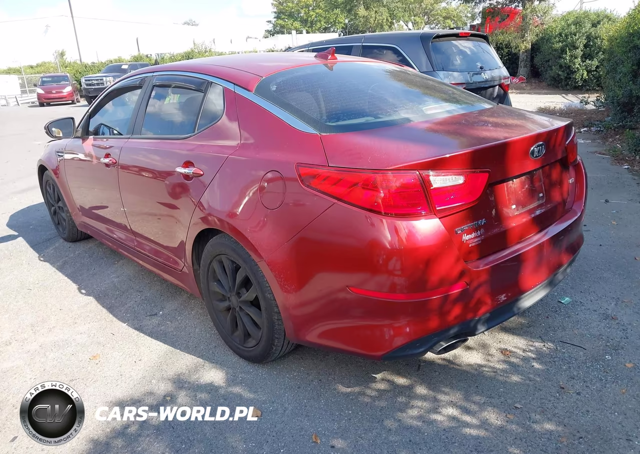 2014 Kia Optima Lx VIN:5XXGM4A72EG346689 - 3