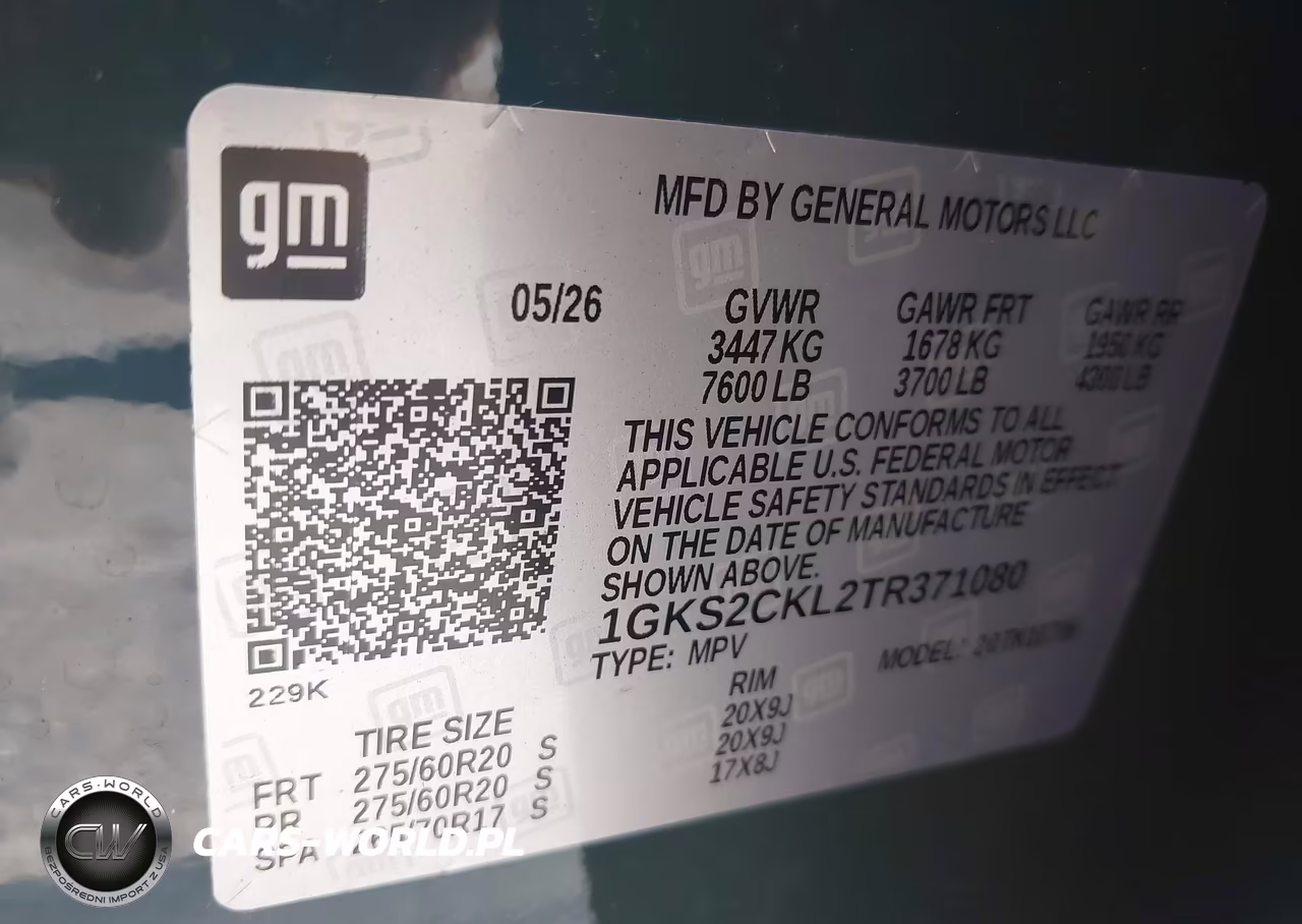 2026 GMC Yukon 4Wd At4 VIN:1GKS2CKL2TR371080 - 9