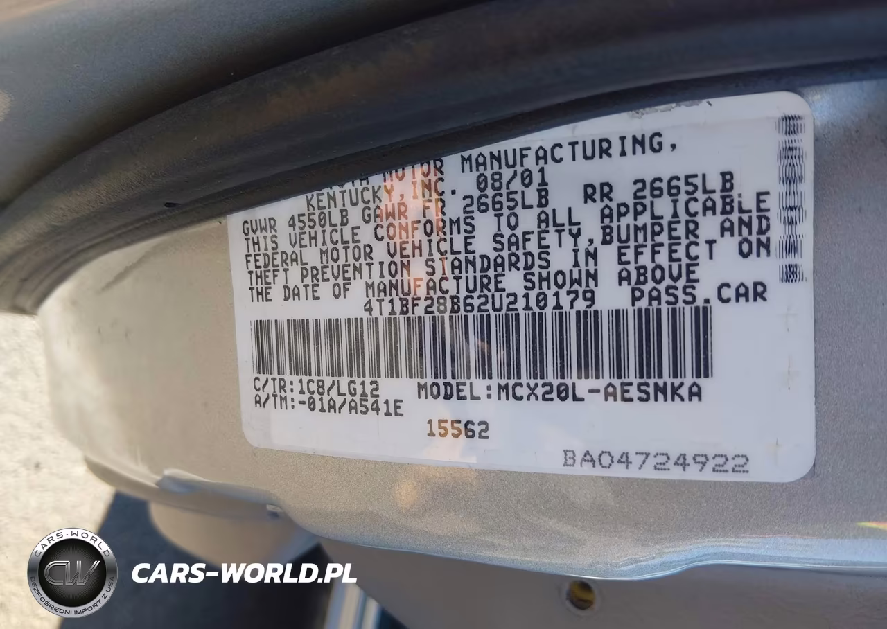 2002 Toyota Avalon Xl VIN:4T1BF28B62U210179 - 9
