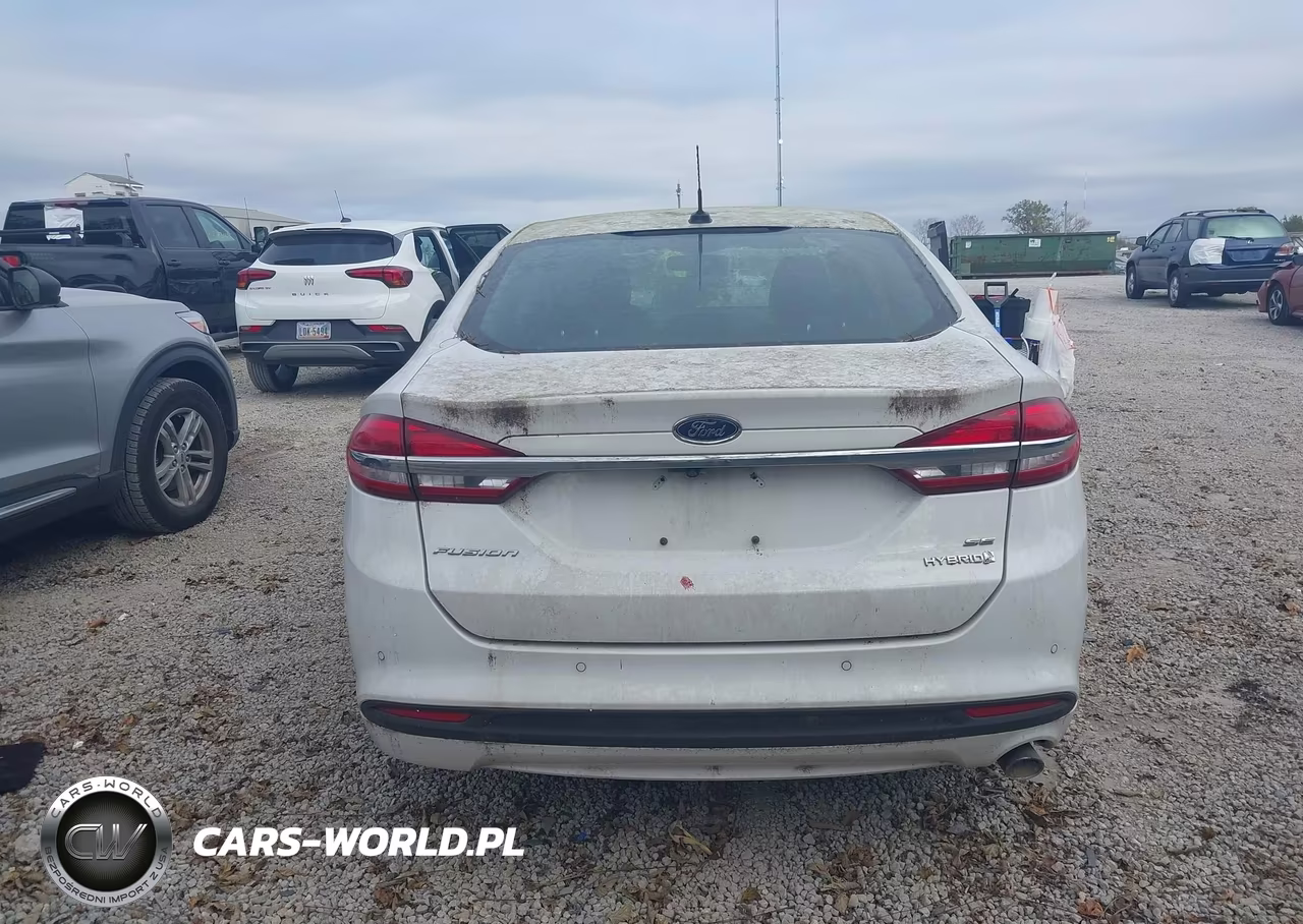 2018 Ford Fusion Hybrid Se VIN:3FA6P0LU3JR114313 - 16