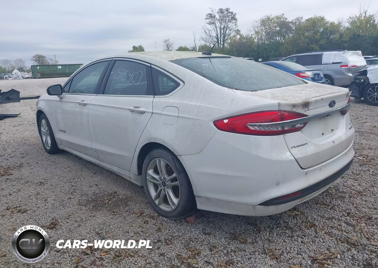2018 Ford Fusion Hybrid Se VIN:3FA6P0LU3JR114313 - 3