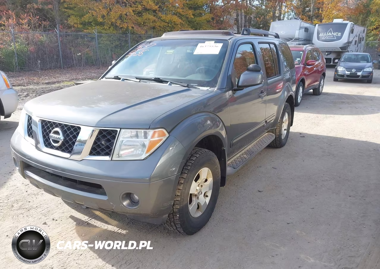 2006 Nissan Pathfinder Se VIN:5N1AR18WX6C683773 - 2