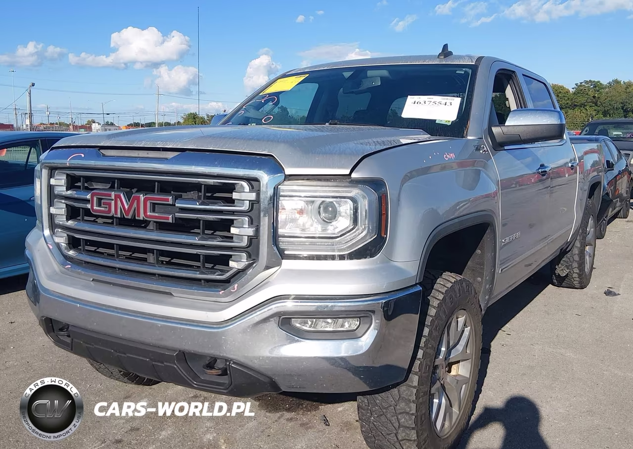 2018 GMC Sierra 1500 Slt VIN:3GTU2NEC0JG402626 - 2