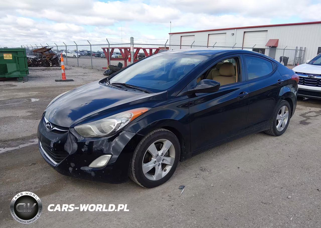 2012 Hyundai Elantra Gls (Ulsan Plant) VIN:KMHDH4AE0CU224731 - 2