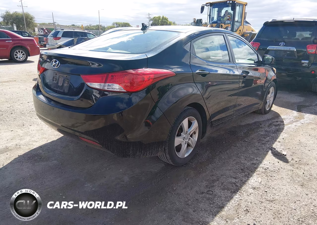 2012 Hyundai Elantra Gls (Ulsan Plant) VIN:KMHDH4AE0CU224731 - 4