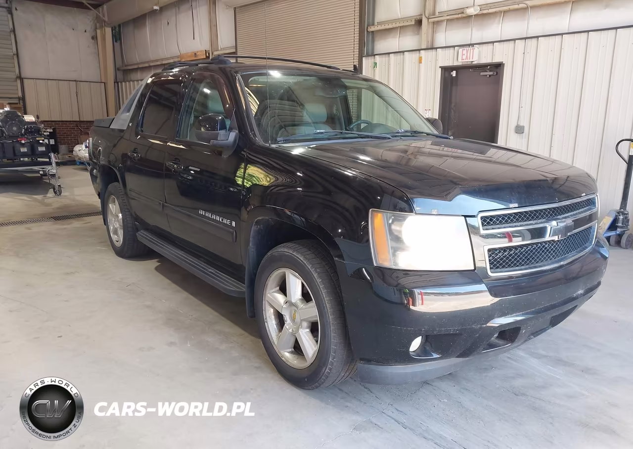 2007 Chevrolet Avalanche 1500 Lt VIN:3GNFK12387G219349 - 1