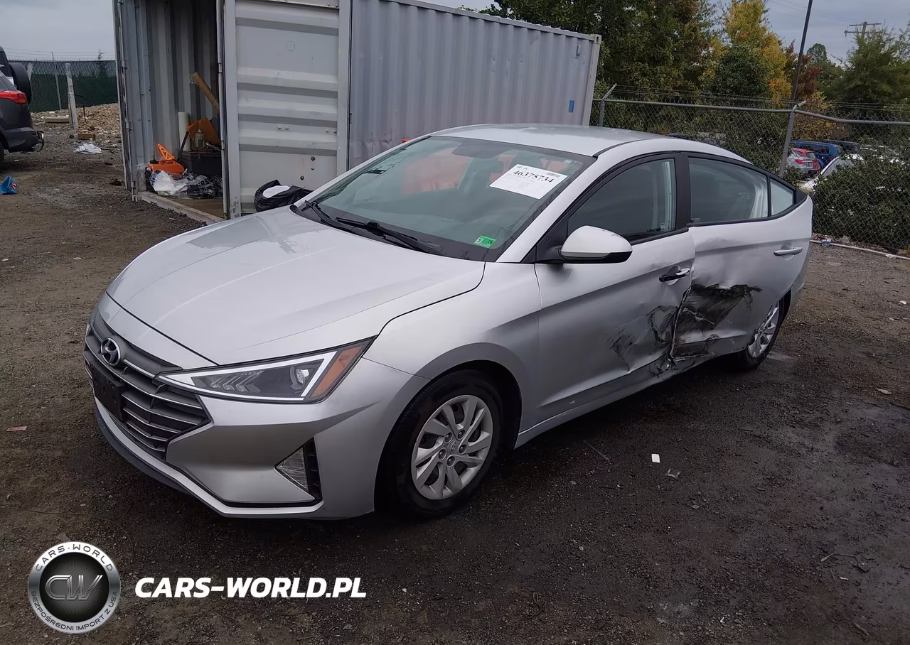 2019 Hyundai Elantra Se VIN:5NPD74LF1KH417329 - 2