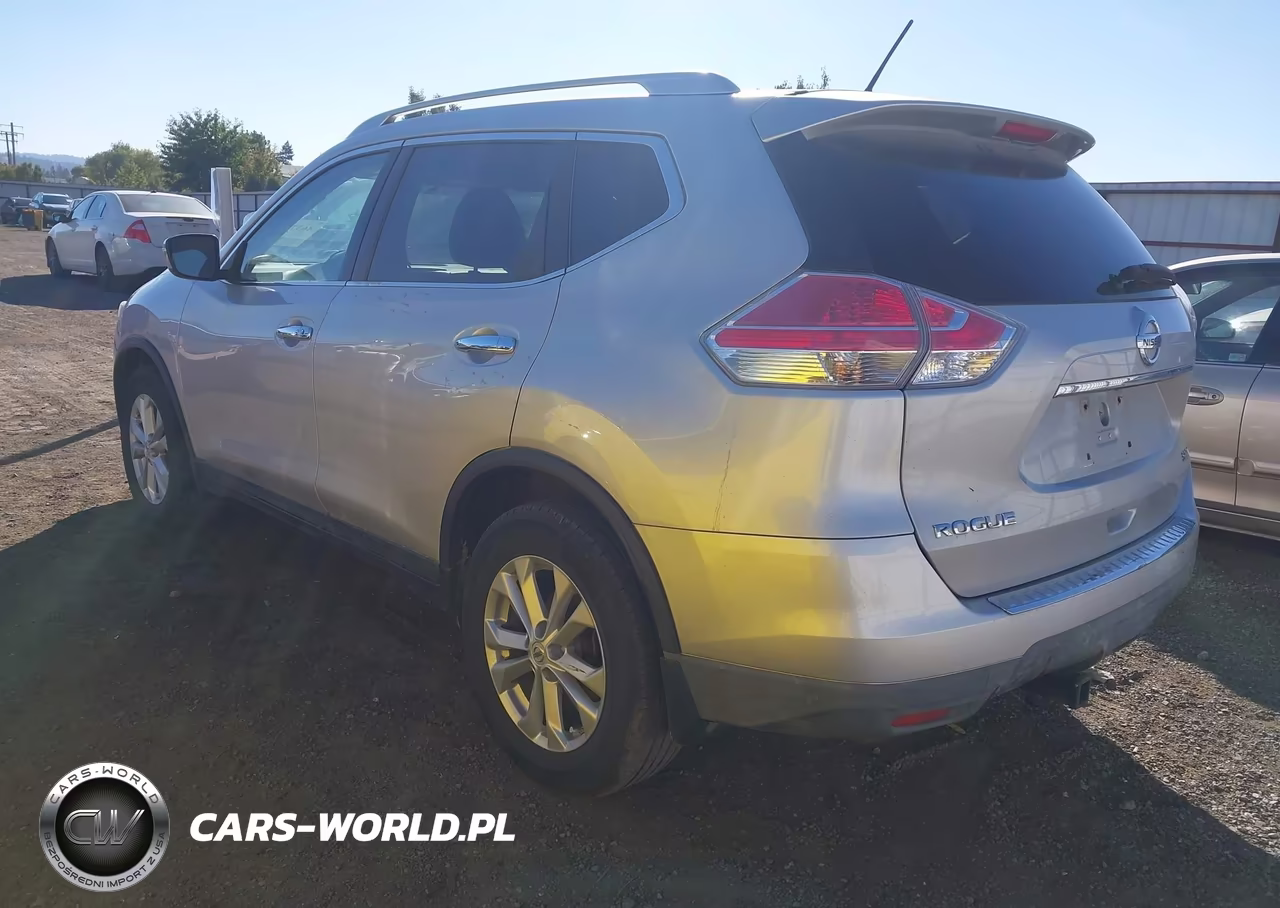 2015 Nissan Rogue Sv VIN:KNMAT2MV1FP500245 - 3