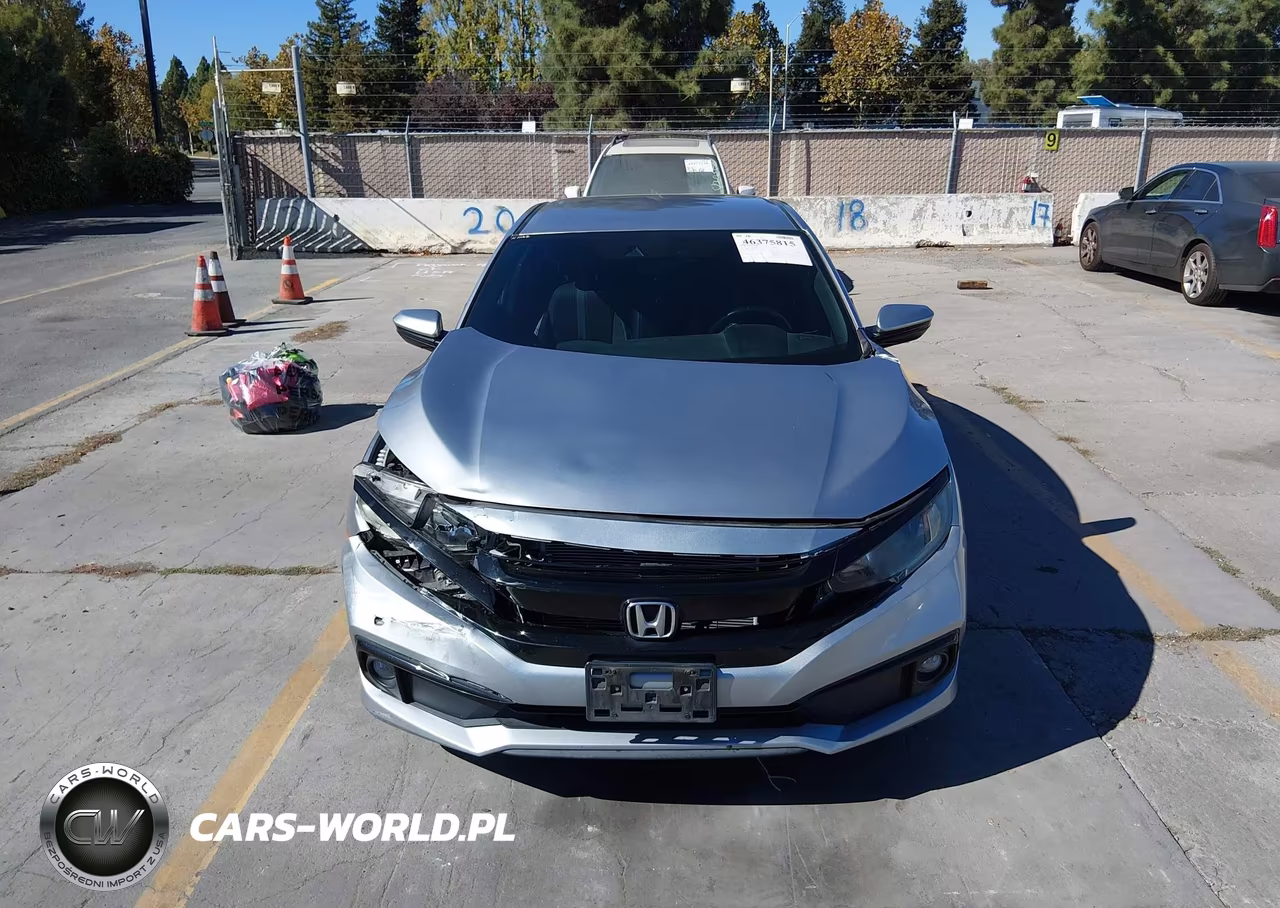 2020 Honda Civic Sport VIN:19XFC2F81LE205333 - 12