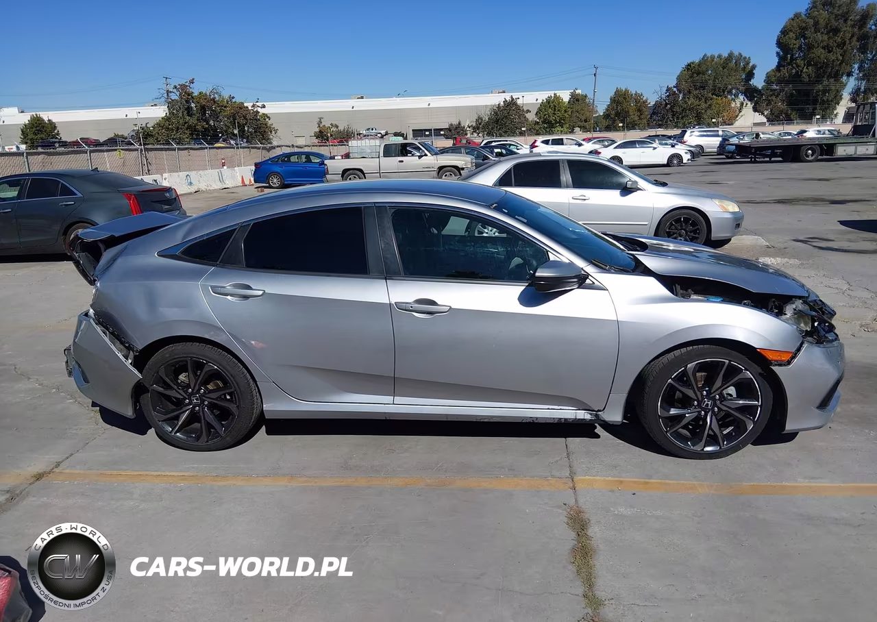 2020 Honda Civic Sport VIN:19XFC2F81LE205333 - 13