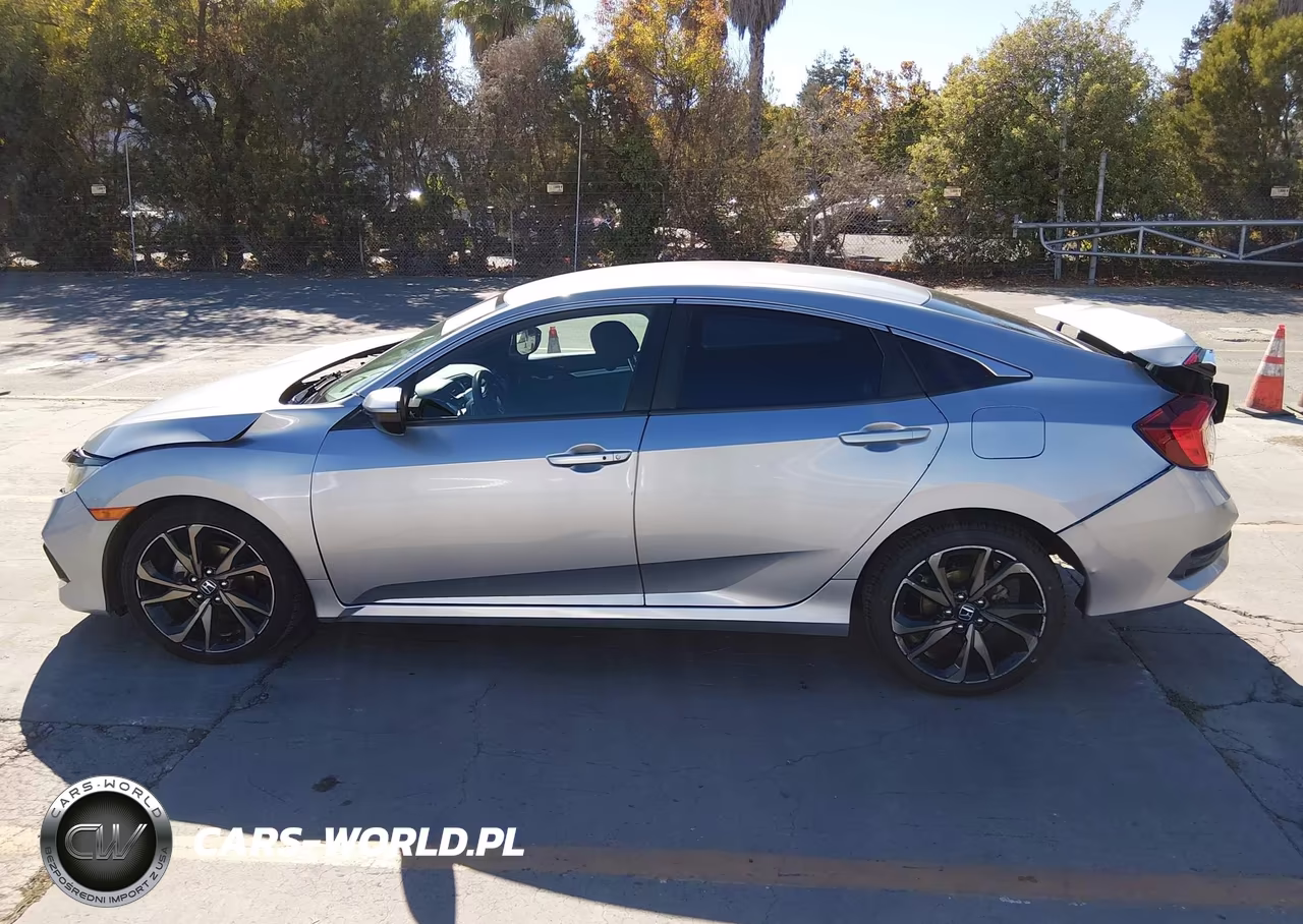 2020 Honda Civic Sport VIN:19XFC2F81LE205333 - 14