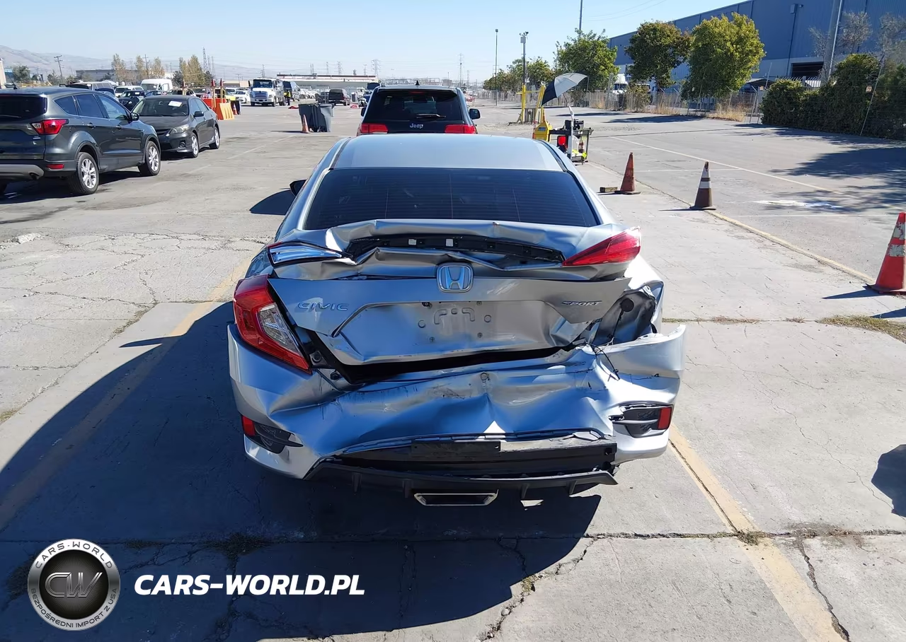 2020 Honda Civic Sport VIN:19XFC2F81LE205333 - 16