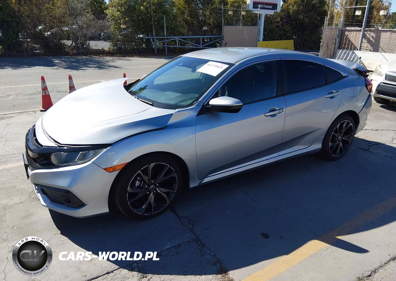 2020 Honda Civic Sport VIN:19XFC2F81LE205333 - 2