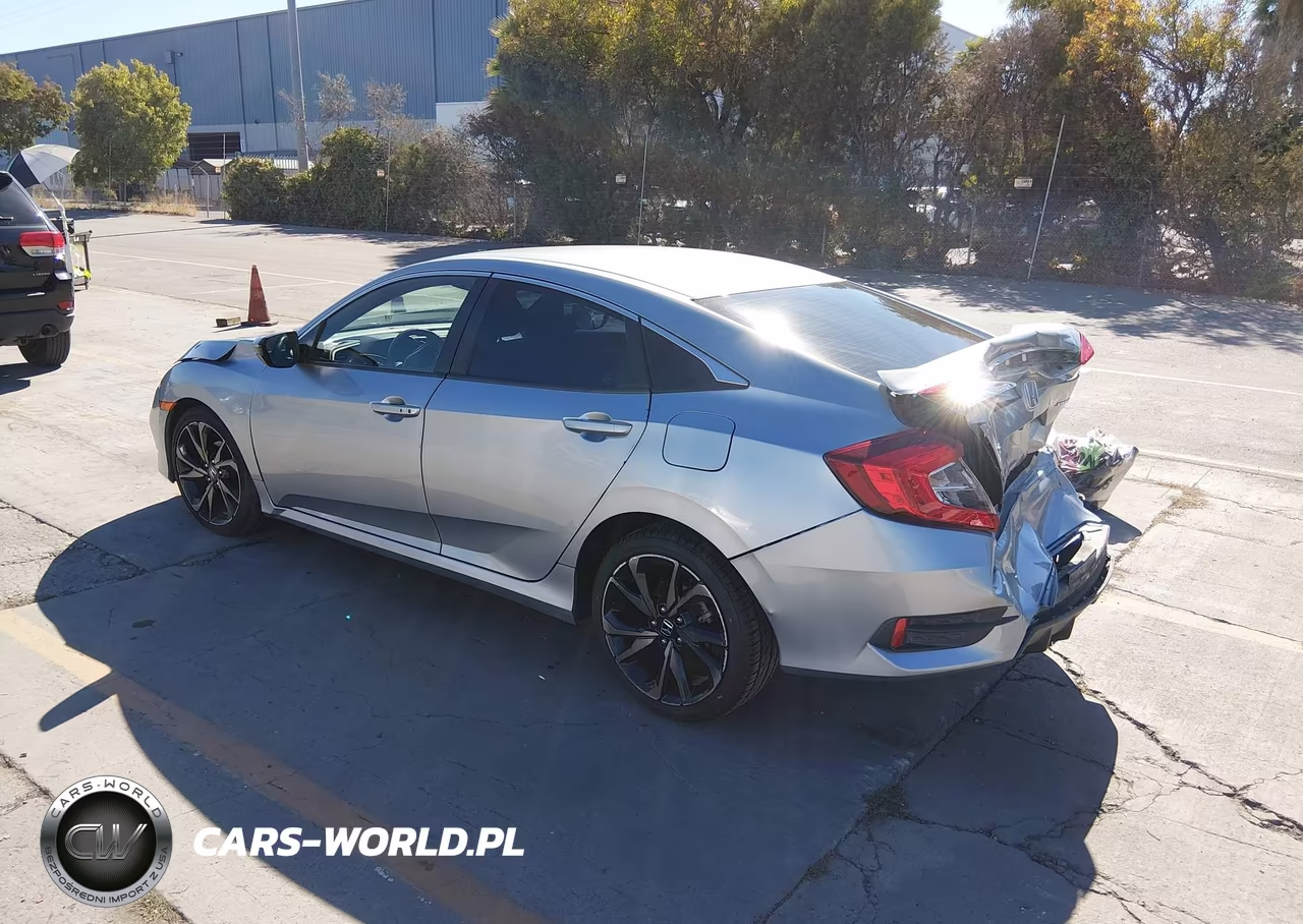2020 Honda Civic Sport VIN:19XFC2F81LE205333 - 3